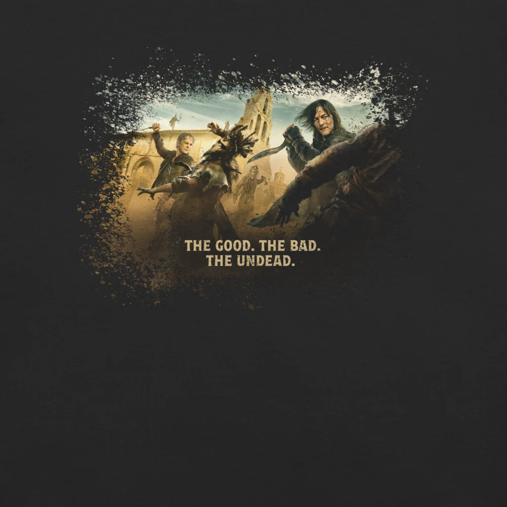 Daryl Dixon Limited Edition Comic Con Key Art T-Shirt - Image 2