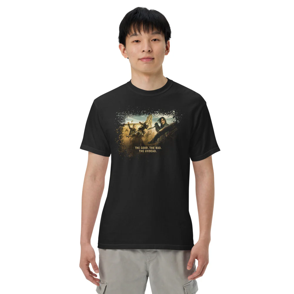 Daryl Dixon Limited Edition Comic Con Key Art T-Shirt - Image 3