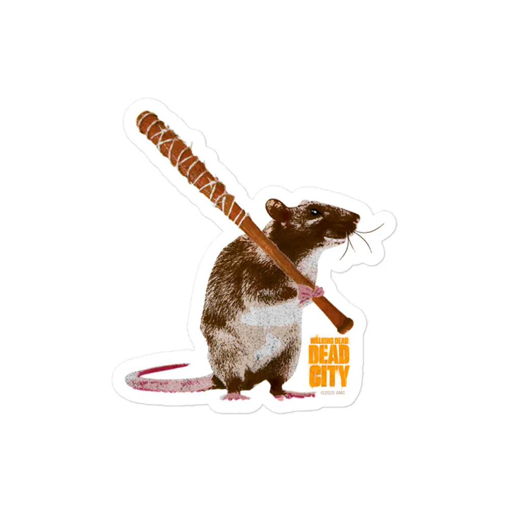 Dead City Season 2 Sewer Slugger Die Cut Sticker - Image 3