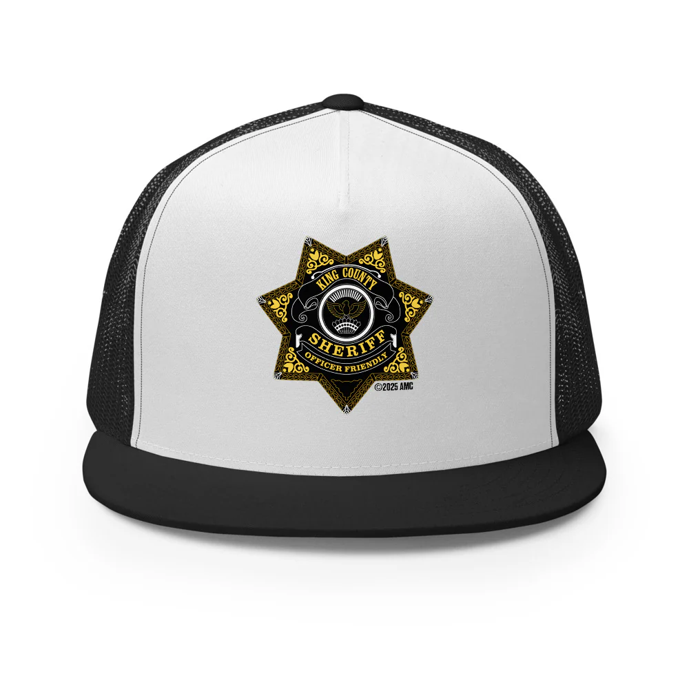 The Walking Dead 15th Anniversary Badge Trucker Hat