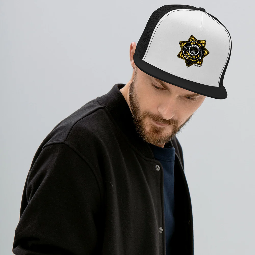 The Walking Dead 15th Anniversary Badge Trucker Hat - Image 6