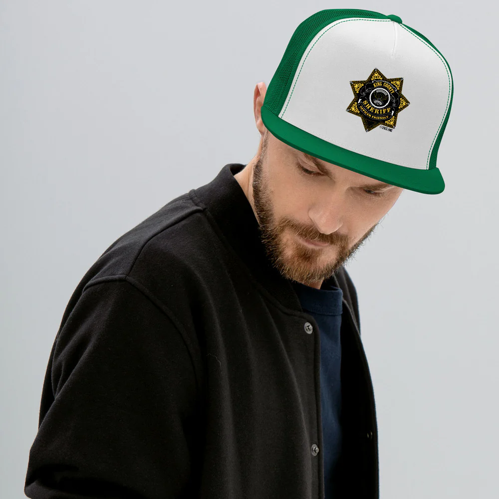 The Walking Dead 15th Anniversary Badge Trucker Hat - Image 8