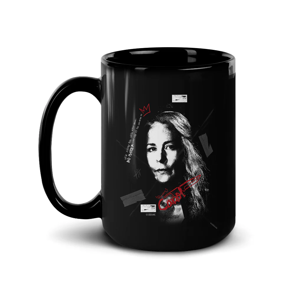 The Walking Dead Carol Graffiti Black Mug - Image 3