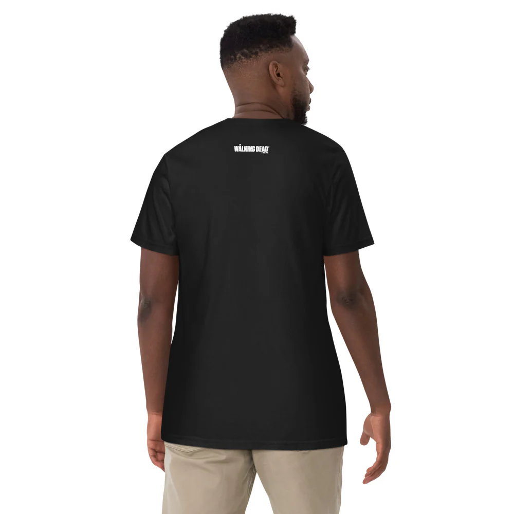 The Walking Dead Comfort Colors T-Shirt 15th Anniversary 'Officer Friendly' Badge - Image 6