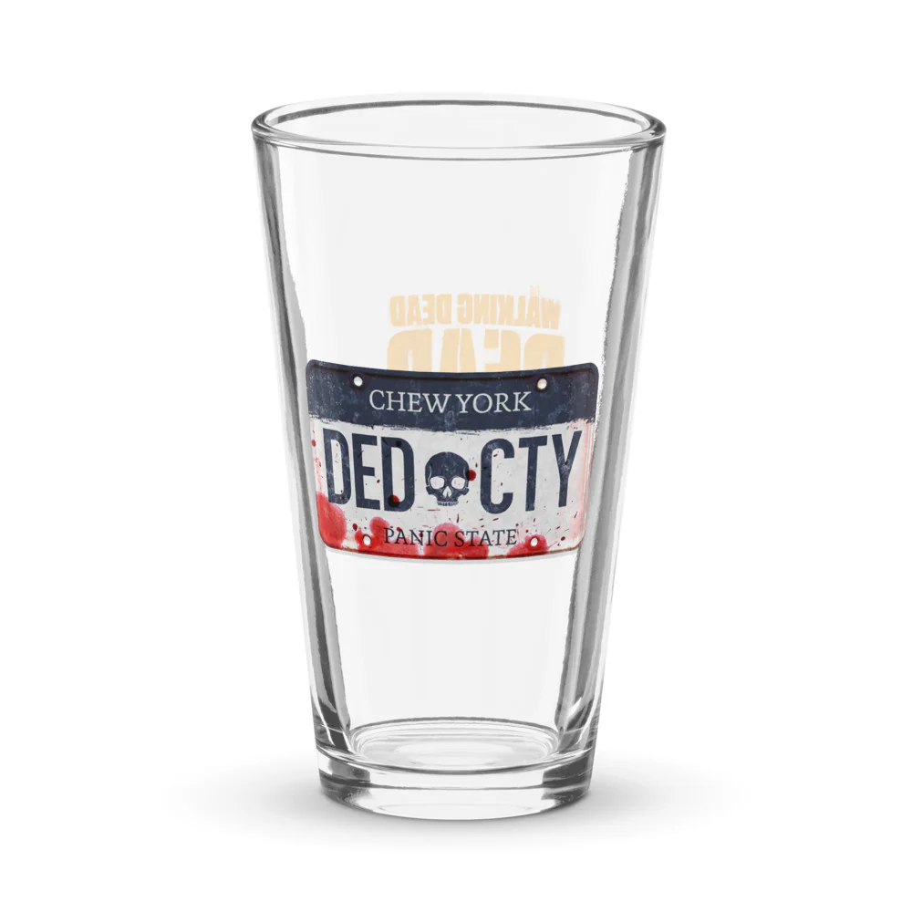 The Walking Dead: Dead City License to Survive Souvenir Pint Glass - Image 4