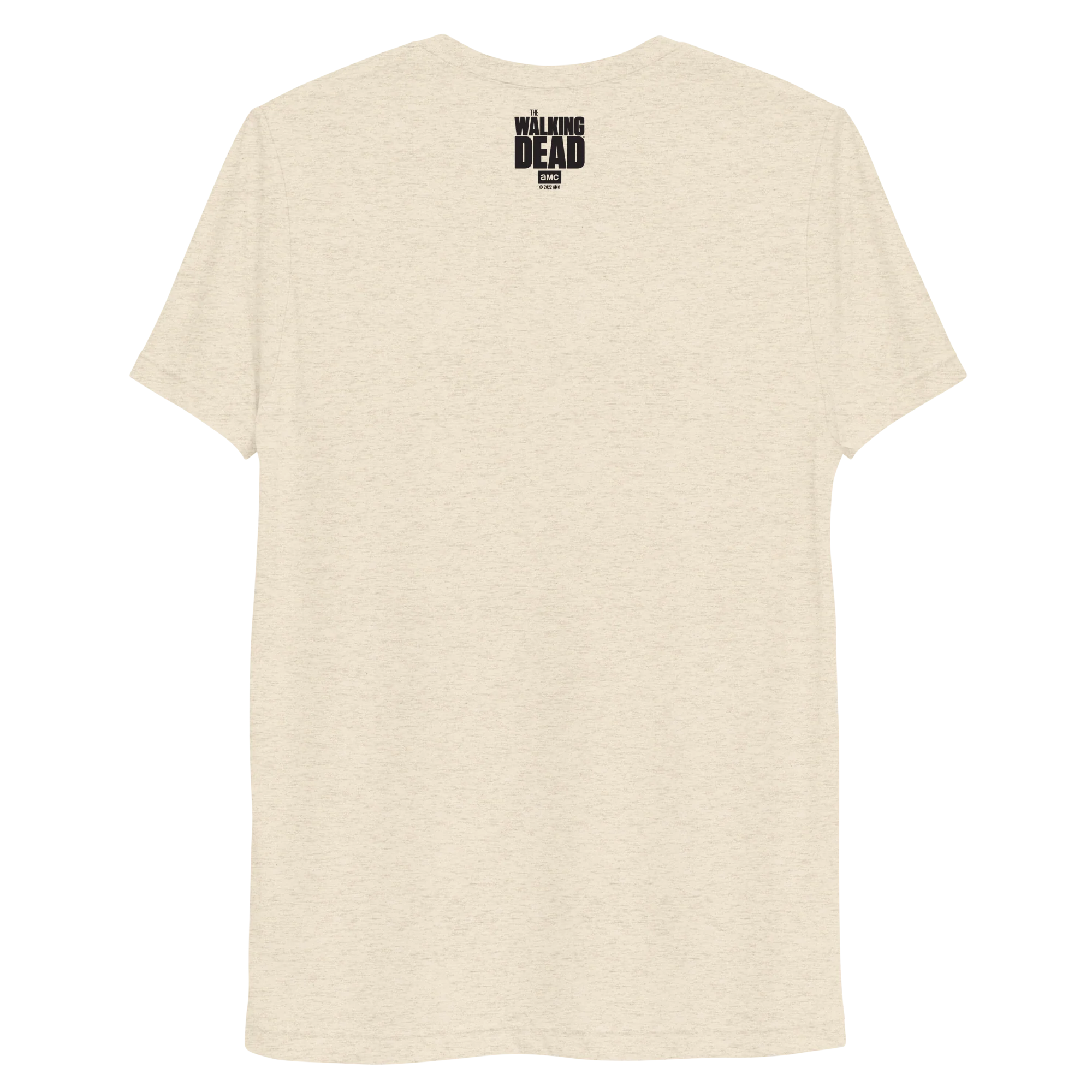 The Walking Dead Hilltop Collegiate Adult Tri-Blend T-Shirt - Image 4