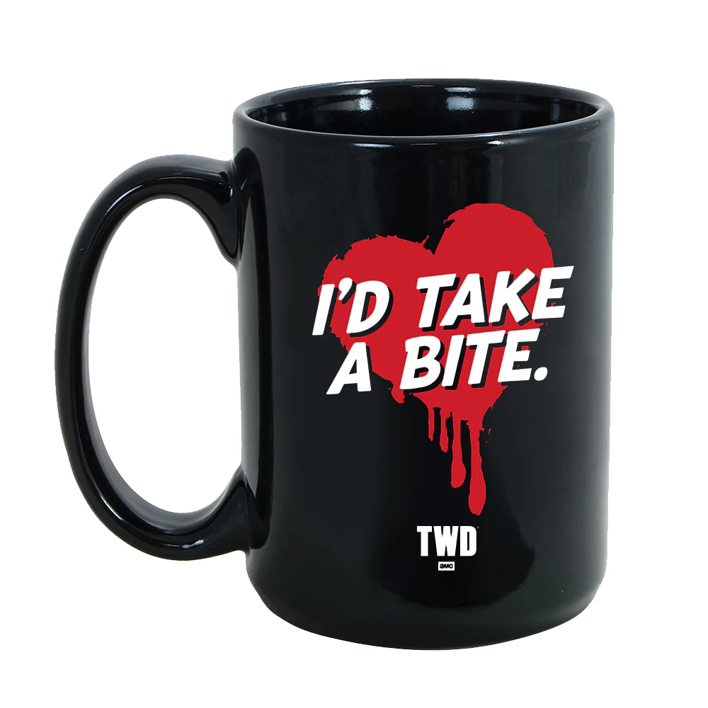 The Walking Dead I'd Take A Bite Black Mug - Image 3
