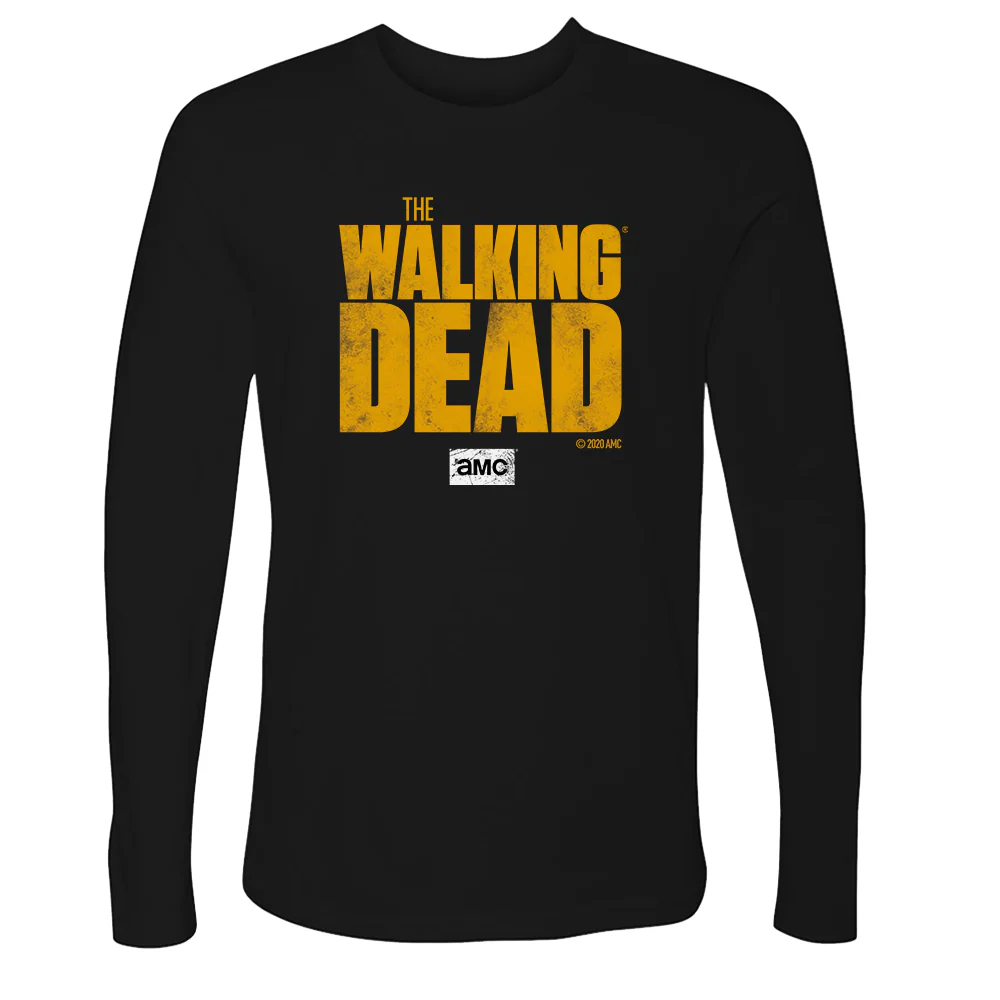 The Walking Dead Logo Adult Long Sleeve T-Shirt - Image 3