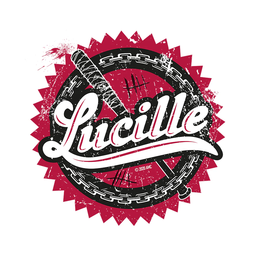 The Walking Dead Lucille 3/4 Sleeve Baseball T-Shirt - Image 3