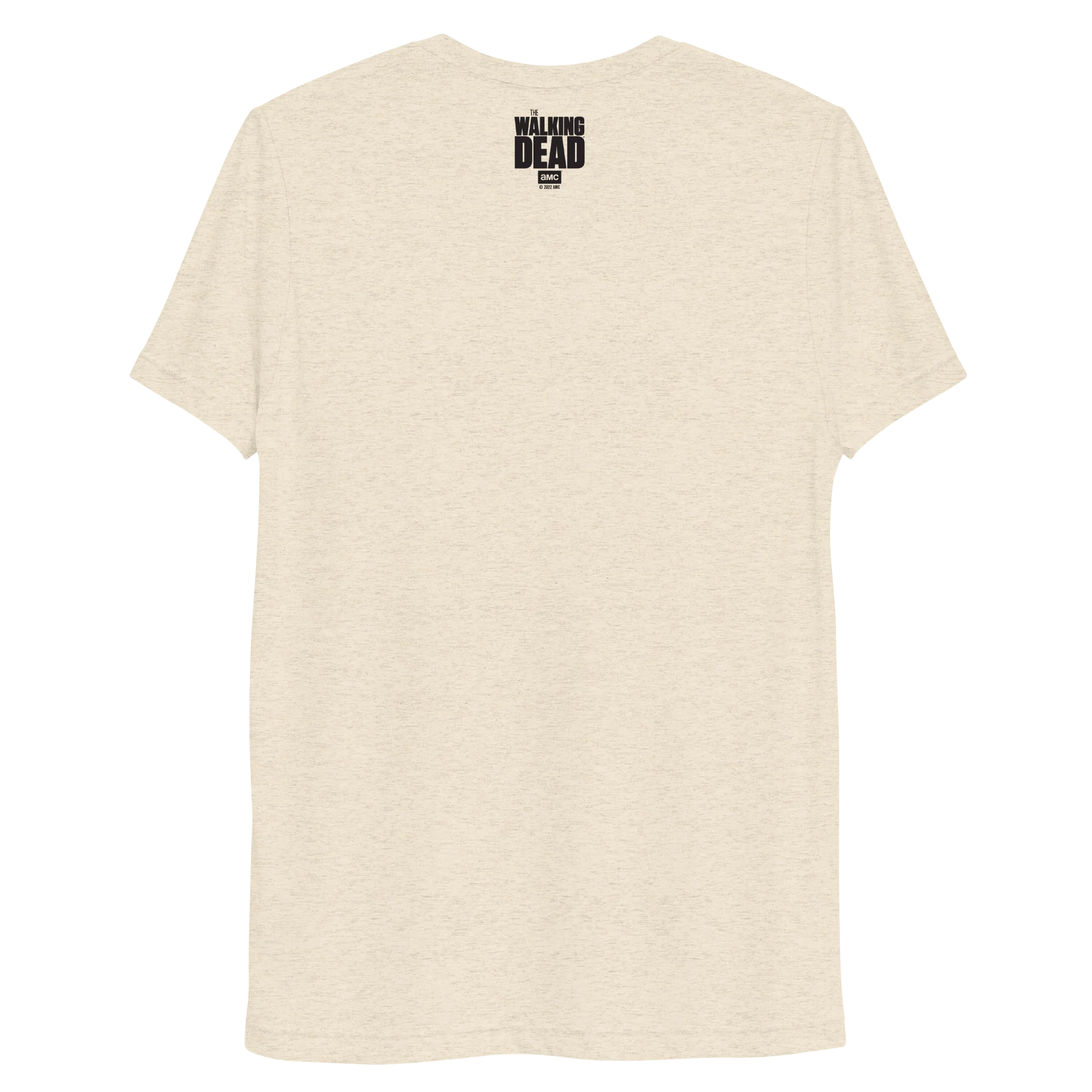 The Walking Dead Saviors Collegiate Adult Tri-Blend T-Shirt - Image 4