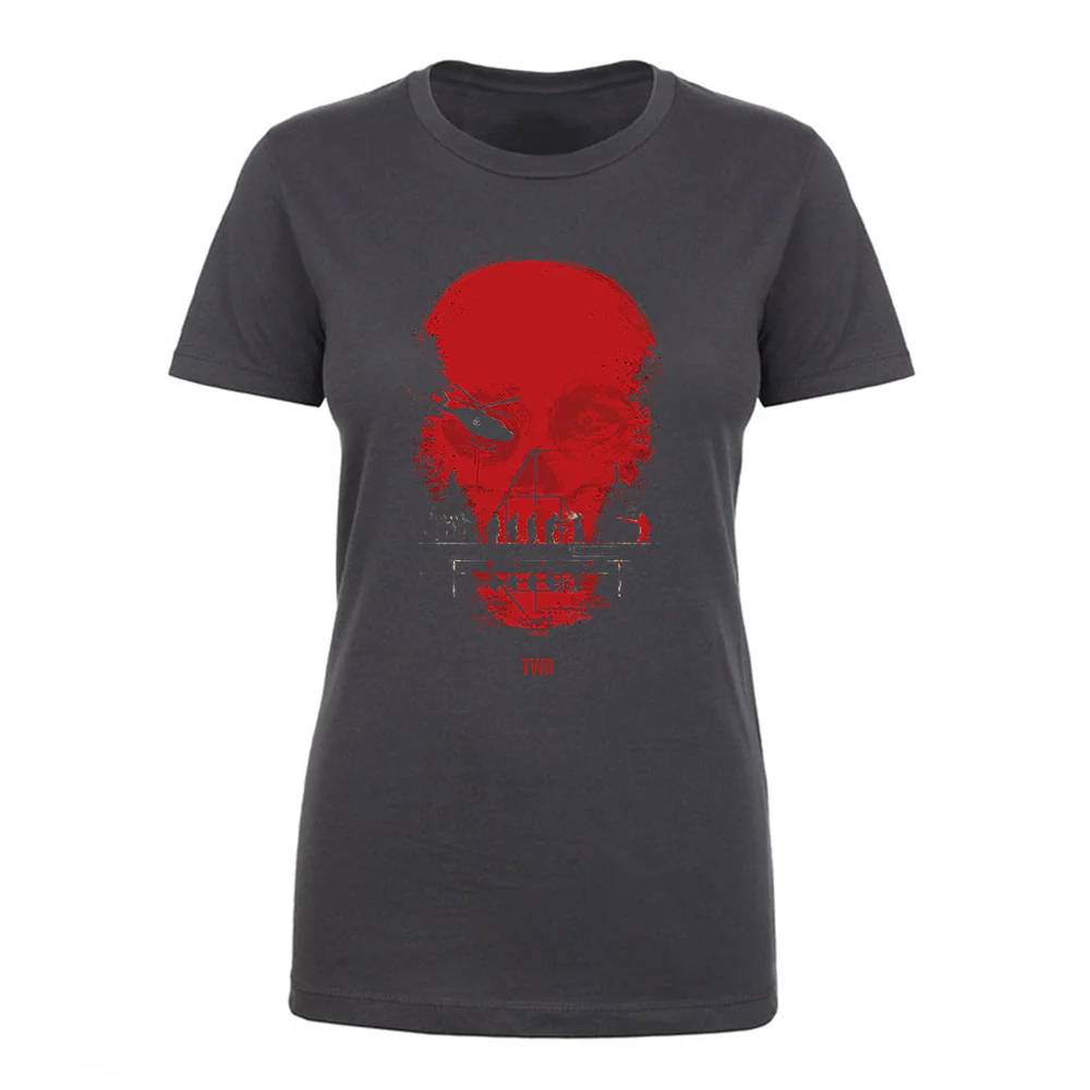 The Walking Dead Skull Women's Short Sleeve T-Shirt - Image 3
