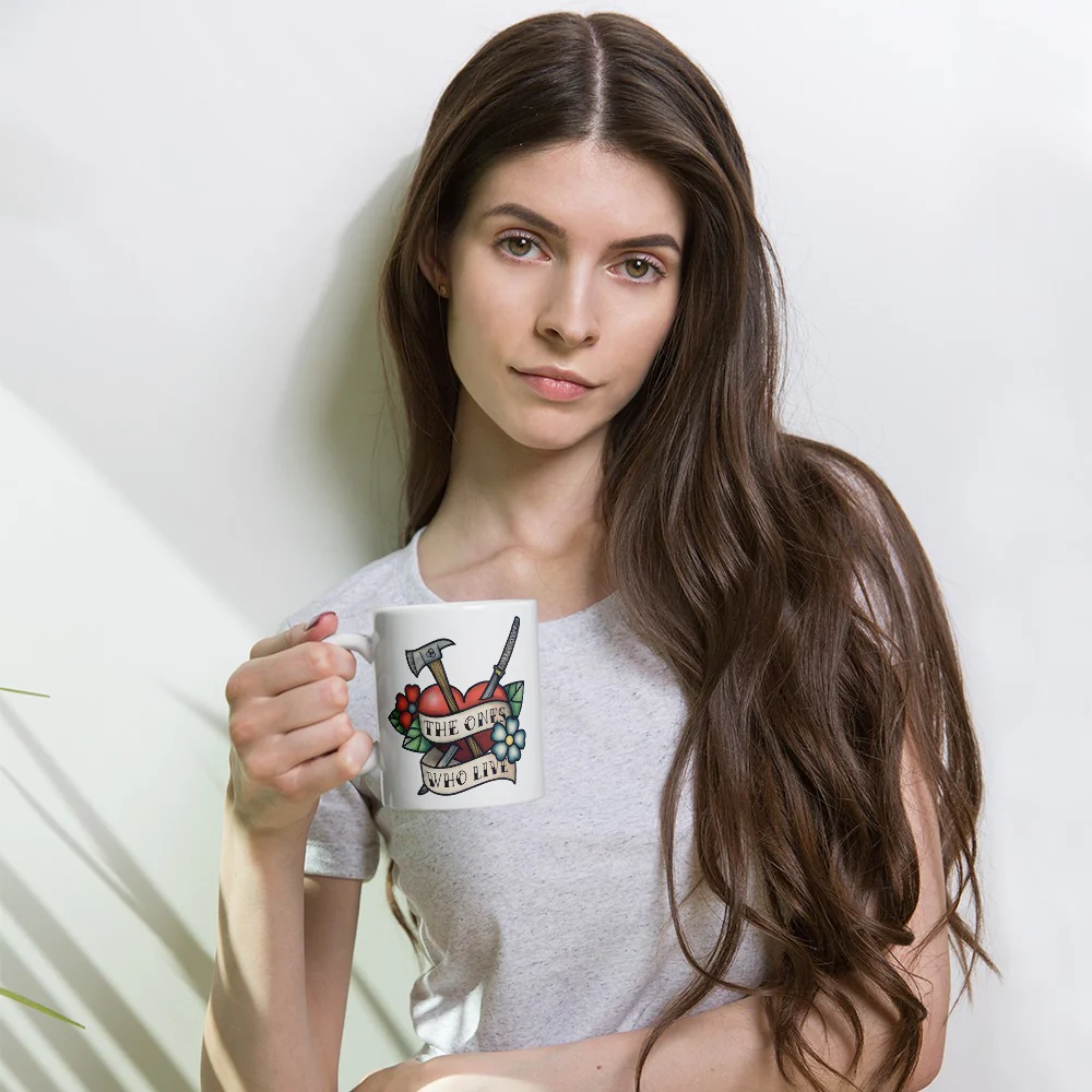 The Walking Dead: The Ones Who Live Heart Mug - Image 4