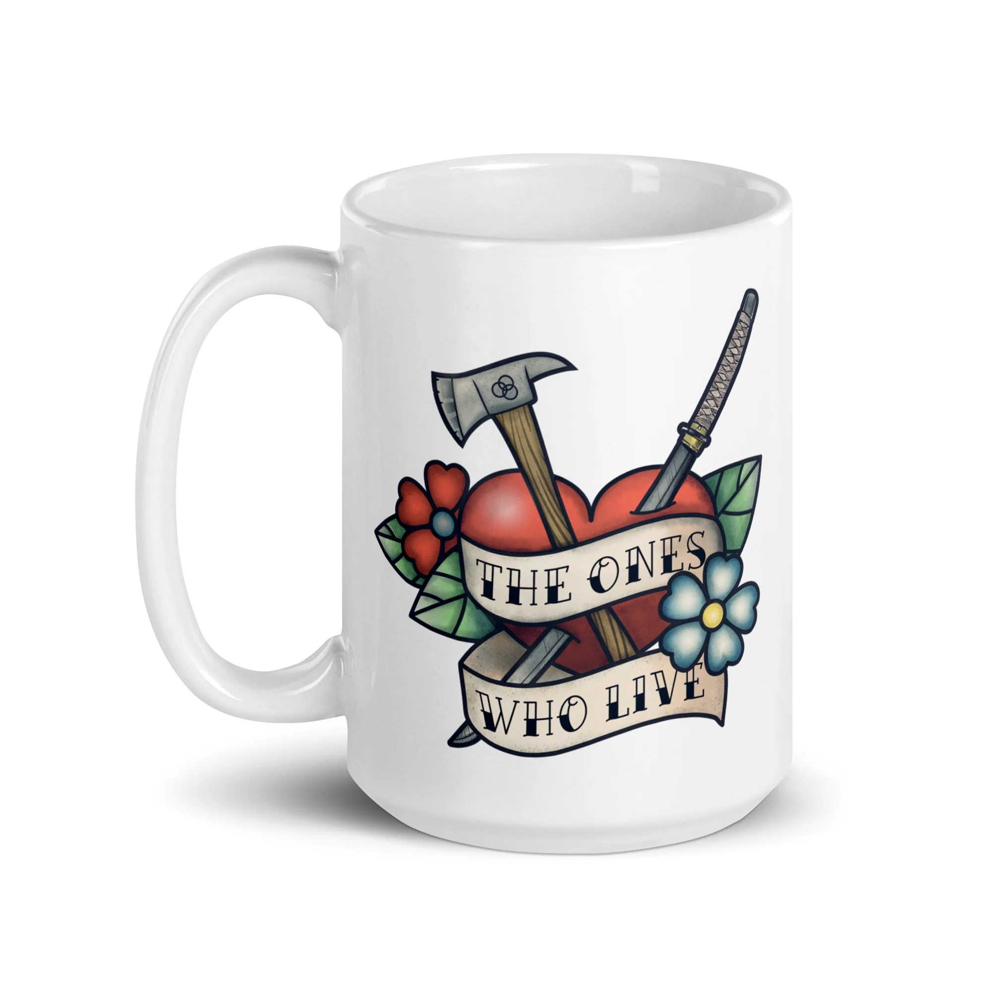 The Walking Dead: The Ones Who Live Heart Mug - Image 5